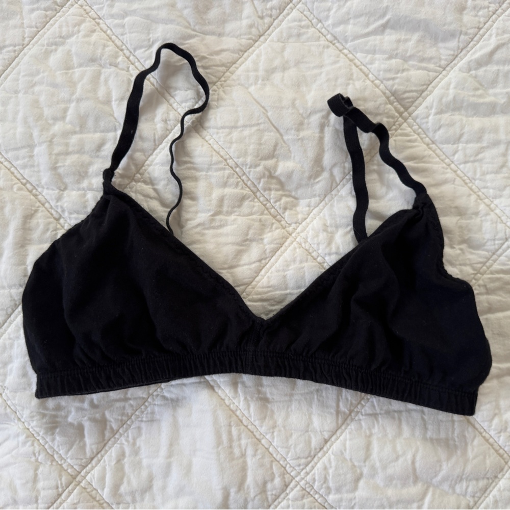 Pansy Classic Black Women's Bra XXL